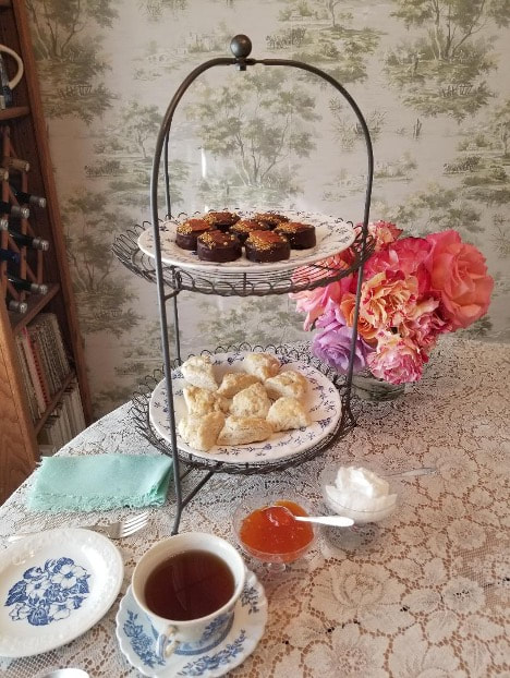 June 2024 – Apricot Afternoon Tea Menu: In Celebration of the Brief, Delicious Apricot Season and Fathers