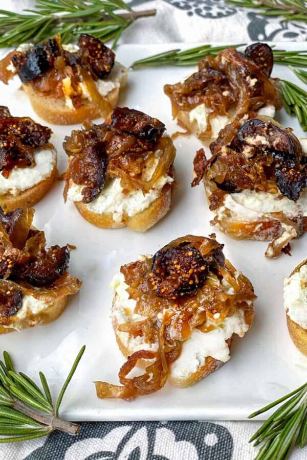Open Faced Cheese Sandwiches